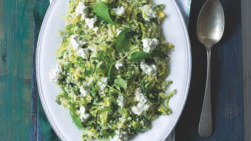 Křupavé placky & pesto z máty