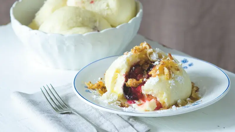 Maxiknedlíky se švestkami