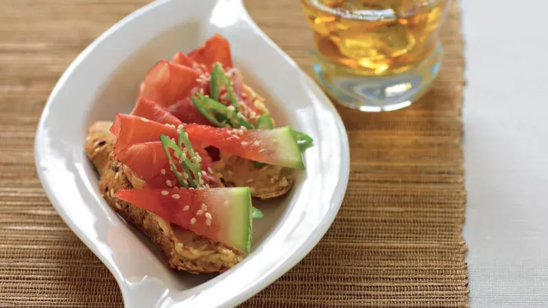 Melounový chlebíček