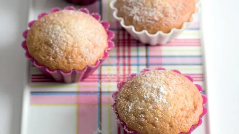 Muffiny se zakysanou smetanou