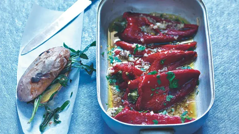 Brambora ve slupce se šalvějí