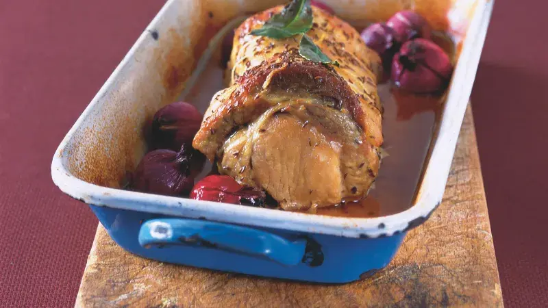 Staročeská vepřová pečeně na zázvoru a pivě