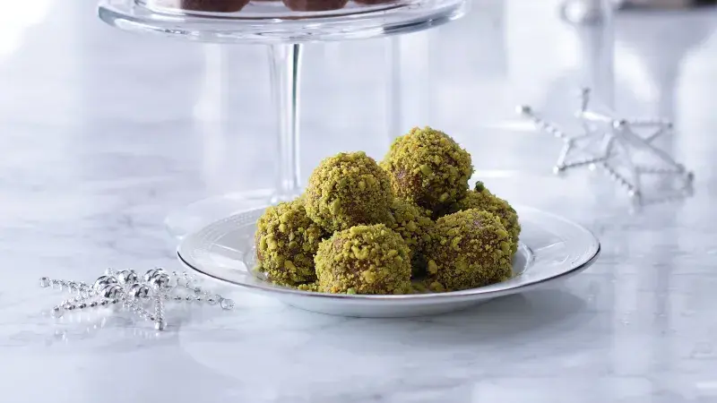 Nepečené perníkové kuličky