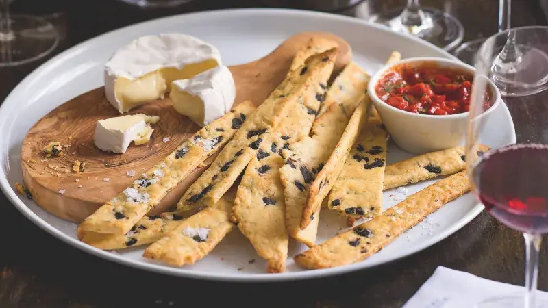 Olivovo-rozmarýnové krekry