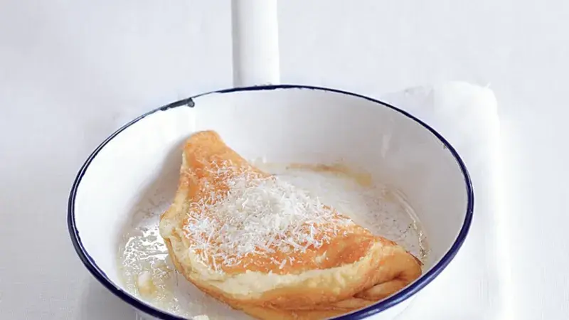 Omeleta s parmazánem