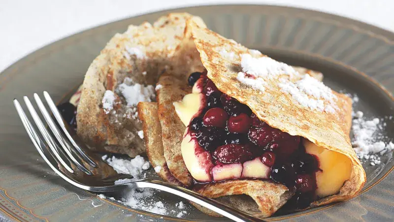 Palačinky s vanilkovým krémem