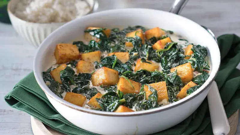 Panýr se špenátem