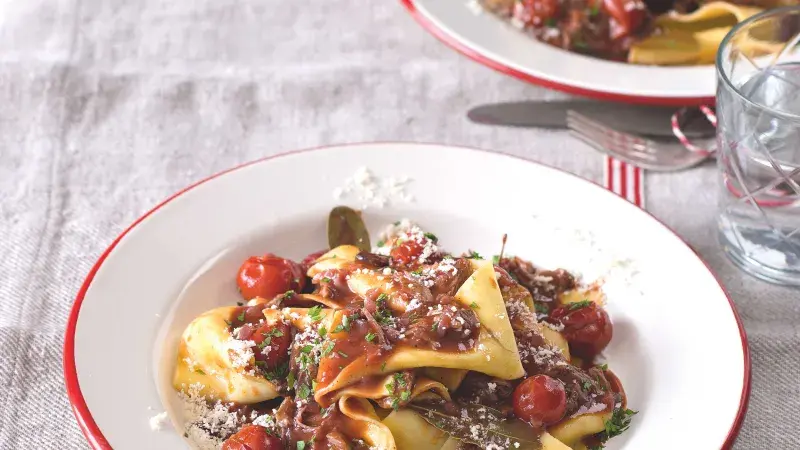 Pappardelle s kachním ragú