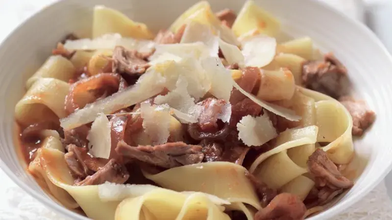 Pappardelle s telecím ragú
