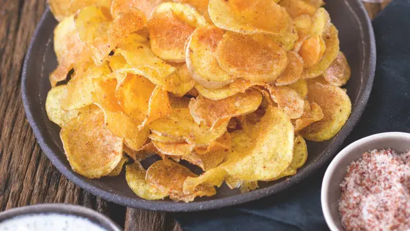 Smažené brambůrky