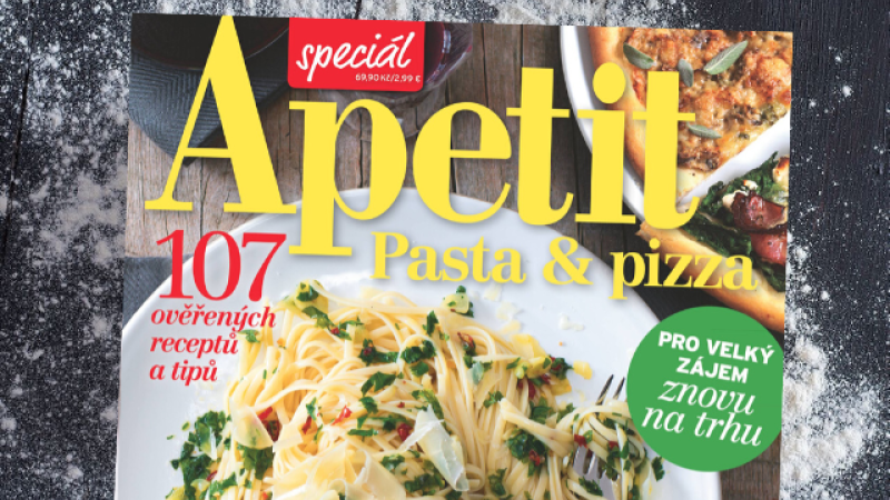 Apetit speciál Pasta & pizza Apetit speciál Pasta & pizza