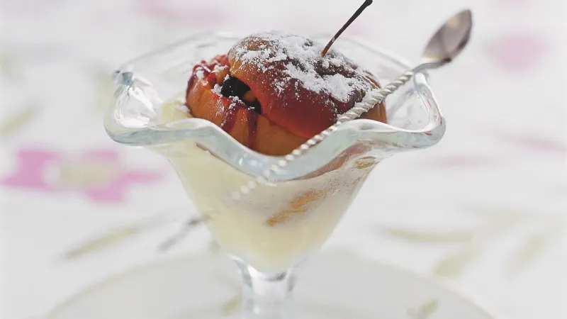 Pečená jablka s mascarpone