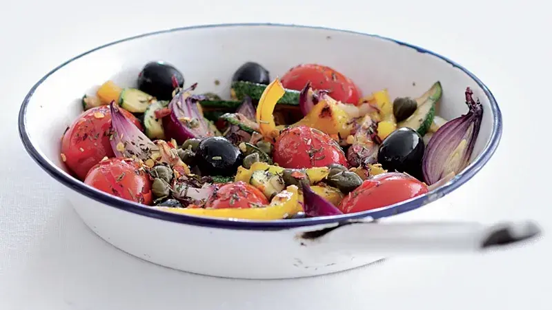 Pečená jižní zelenina