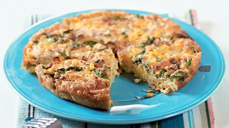 Pečená kuřecí omeleta