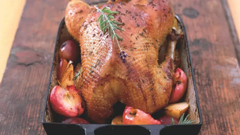 Pečená martinská husa