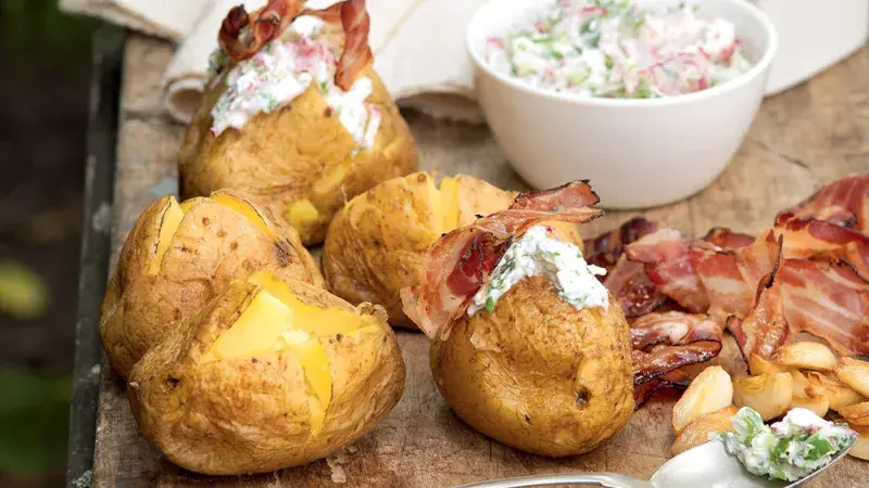 Pečené brambory v troubě