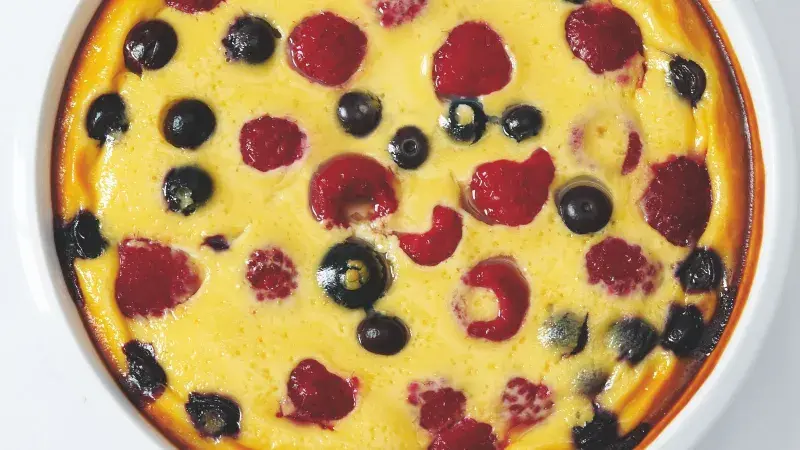 Pečené ovoce v jogurtu