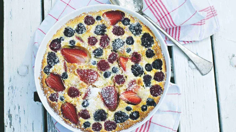 Pečený ovocný krém