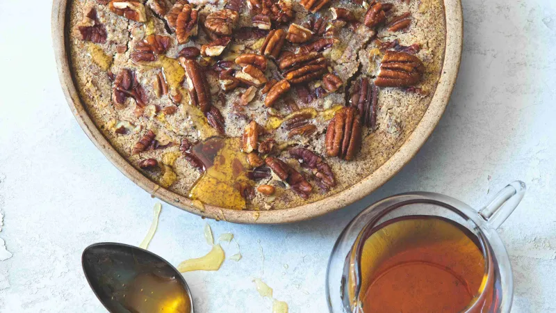 Pekanový koláč do misky