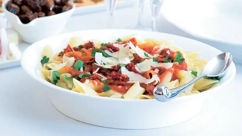Penne all' arrabbiata