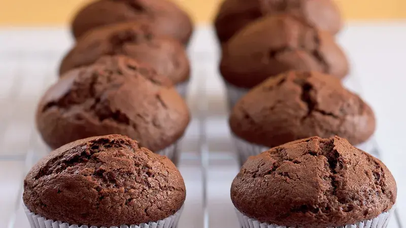 čokoládové muffiny