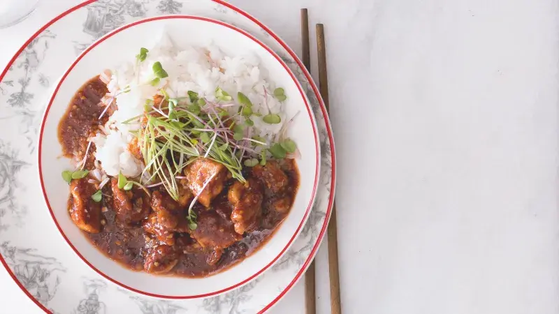 Pikantní čínské kuře