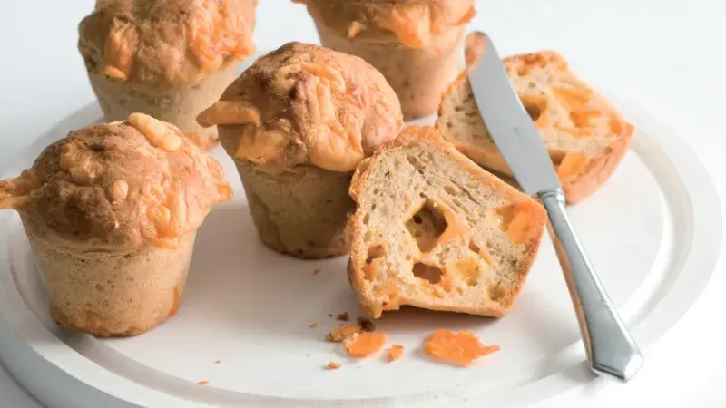 Pivní muffiny se sýrem