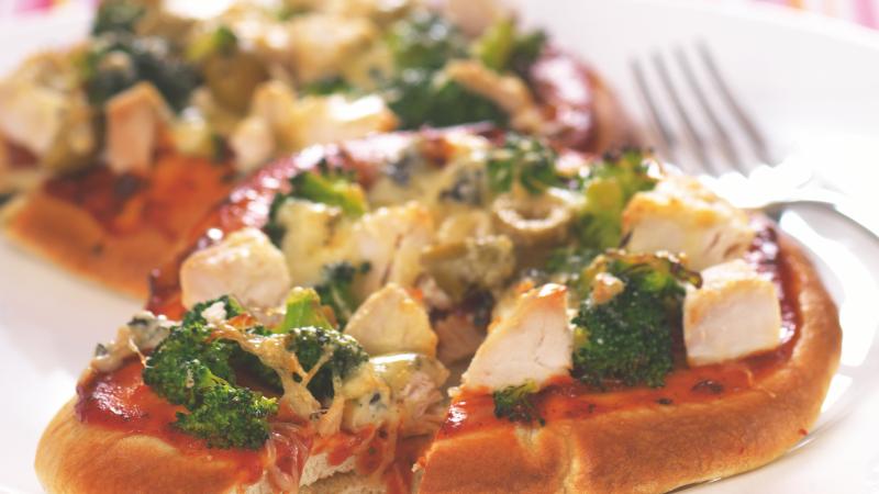 Pizza z pita chleba