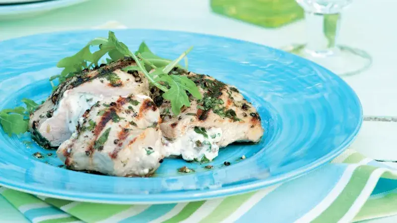 Plněná vepřová kotleta