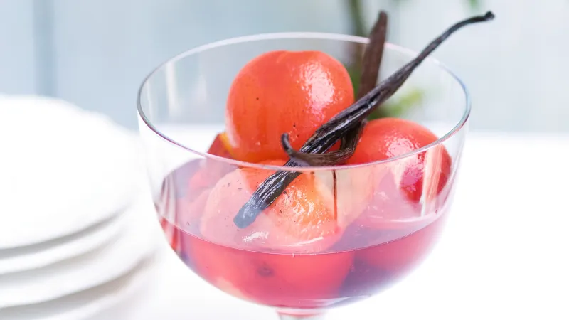 Pošírované broskve