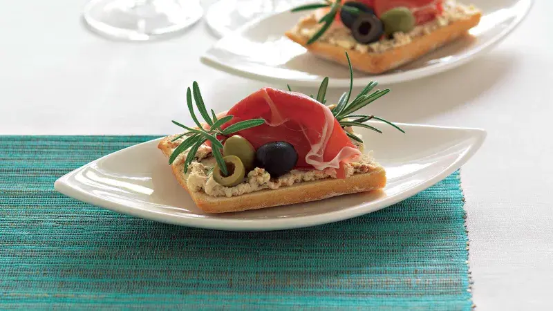 Pršutový chlebíček