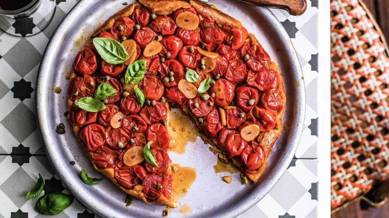 Rajčatový tarte tatin