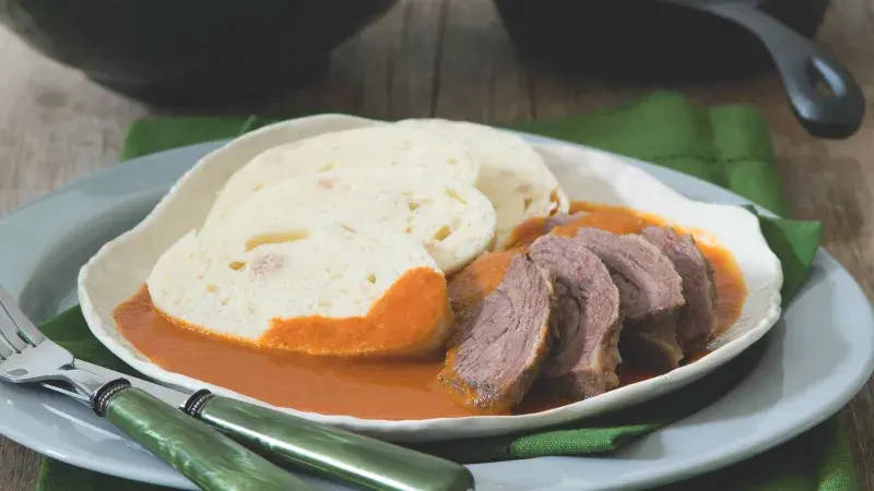 Rajská omáčka s hovězím masem