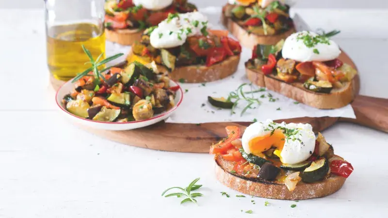 Ratatouille na toustech