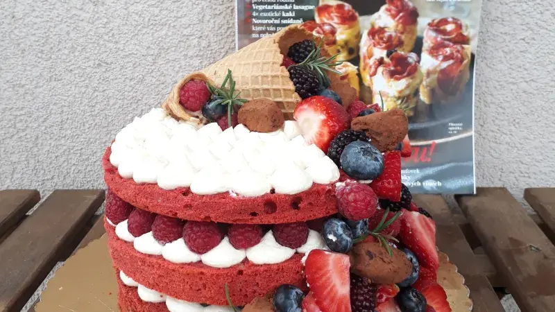 Narozeninový Red Velvet 