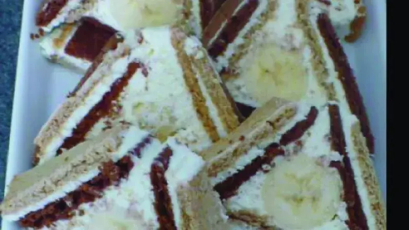 Nepečená tvarohová střecha