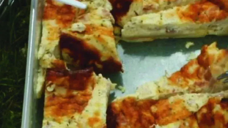 Variace na klasický quiche lorraine