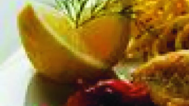 Pangasius se sušenými rajčaty a paprikami