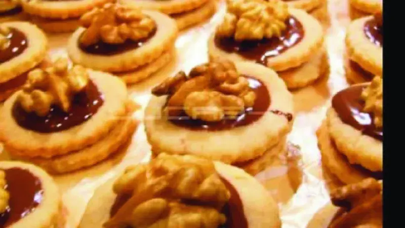 Ořechové koláčky