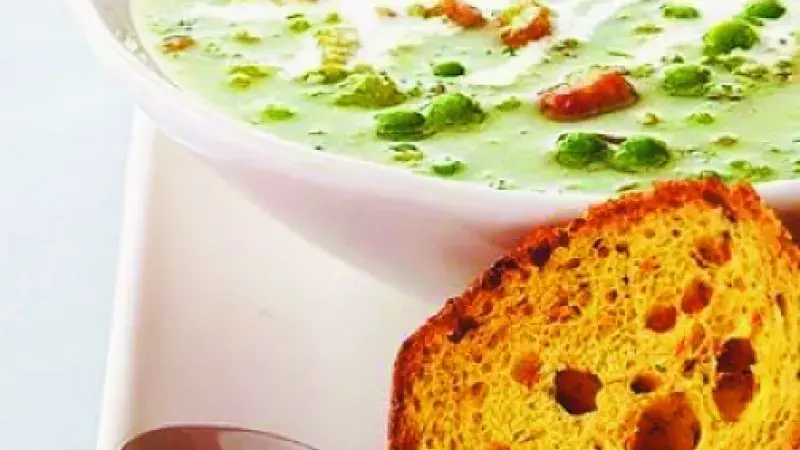 Hrachovka se šunkou