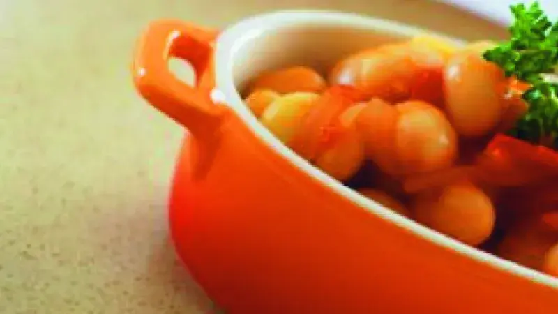 Haricots blancs à la bretonne - Bílé fazole po bretaňsku