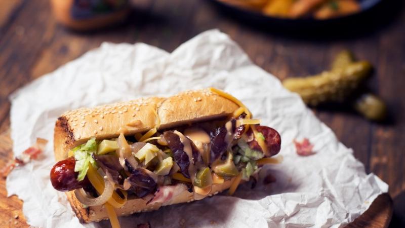 Americký hot dog