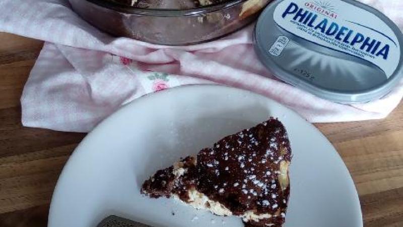Cheesecake brownies