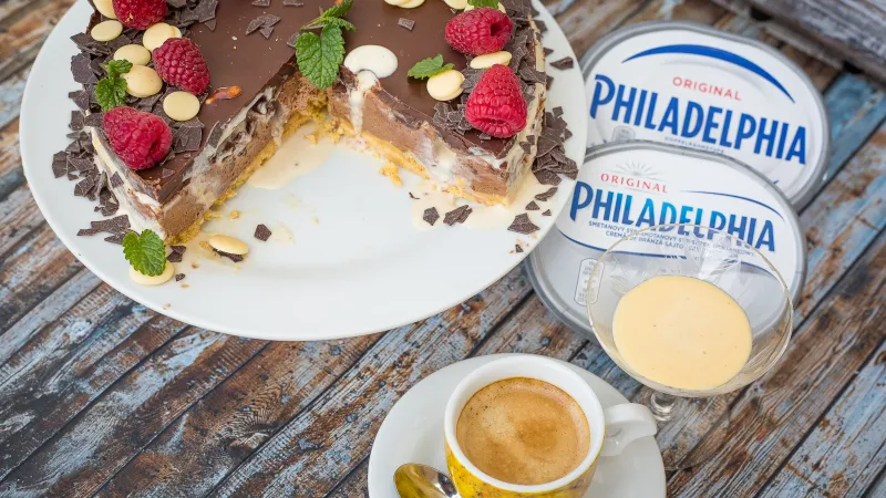 Cheesecake koňaková špička