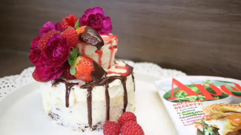 Čokoládovo-pomerančový dort 