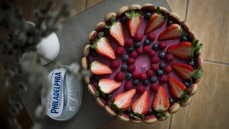 Charlotte cheesecake