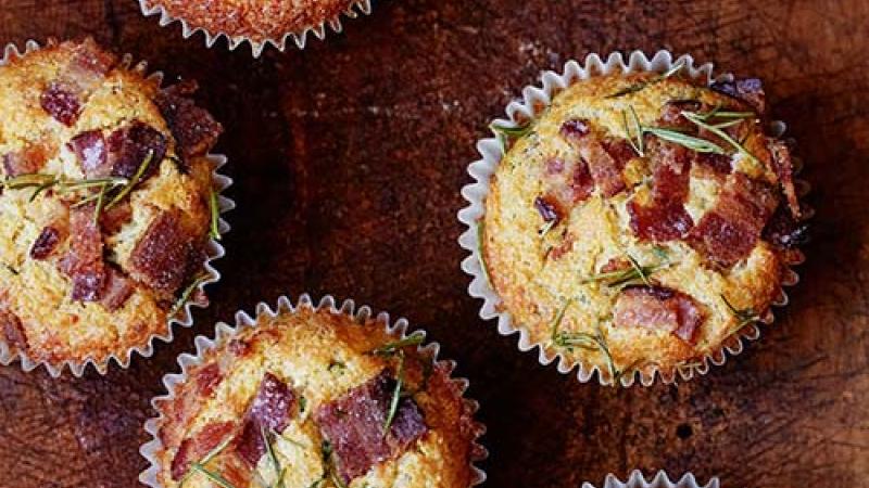 Bacon Cheddar Muffins 