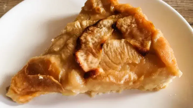 Šťavnatý jablkový koláč