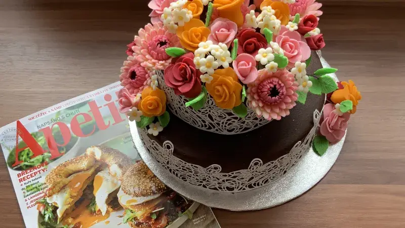 Čokoládový dort k 15. narozeninám