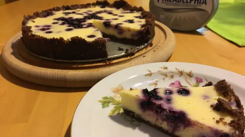 Když se snoubí borůvky a smetanový sýr